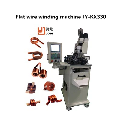 Mesin penggulungan kawat rata